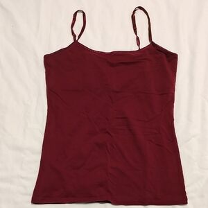 SO Perfect Cami Wine Spaghetti Strap Women's Tank Top